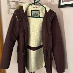 Levi's Burgundy Ski & Snow Jacket